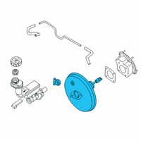 OEM 2015 Nissan Rogue Booster Assy-Brake Diagram - 47210-4CU0A