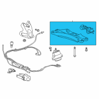 OEM 2017 Chevrolet Camaro Transmission Mount Diagram - 84238546