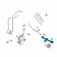 OEM 2020 Kia Sorento Linkage Assembly-Windshield Diagram - 98120C5000