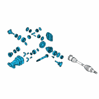 OEM Nissan Pathfinder Armada Final Drive Assembly Diagram - 38300-ZE00A