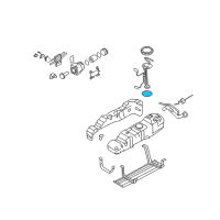 OEM 2003 Ford F-250 Super Duty Fuel Pump Assembly Gasket Diagram - F75Z-9417-BB