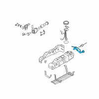 OEM 2007 Ford F-250 Super Duty Filler Pipe Diagram - 8C3Z-9034-JF