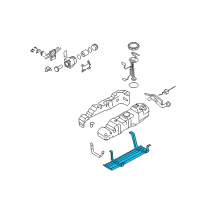 OEM 2008 Ford F-250 Super Duty Skid Plate Diagram - 7C3Z-9K036-E