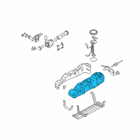 OEM 2008 Ford F-250 Super Duty Fuel Tank Diagram - 7C3Z-9002-B