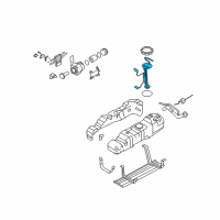 OEM 2009 Ford F-350 Super Duty Fuel Pump Diagram - 8C3Z-9275-X