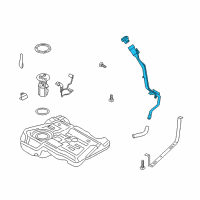 OEM 2014 Ford Escape Filler Pipe Diagram - CV6Z-9034-AG