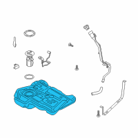 OEM 2018 Lincoln MKC Fuel Tank Diagram - DV6Z-9002-G