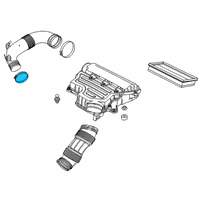 OEM 2019 Jeep Renegade Clamp-Air Cleaner Duct Diagram - 6106529AA