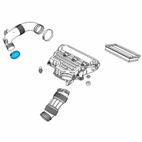 OEM 2022 Jeep Renegade Clamp-Air Cleaner Duct Diagram - 6106529AA