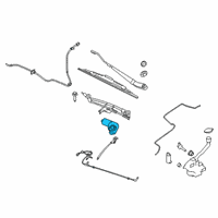 OEM 2017 Lincoln MKT Front Motor Diagram - DE9Z-17508-A