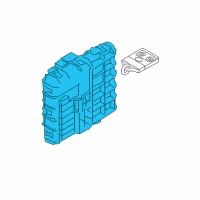 OEM 2012 Ford Escape Module Diagram - BL8Z-15604-B