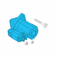 OEM 2016 Ford Fiesta Starter Diagram - CV6Z-11002-A