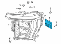 OEM Ford F-150 Control Module Diagram - JX7Z-13C788-S