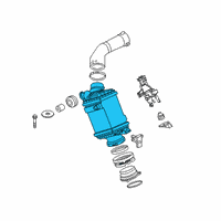 OEM 2020 BMW X5 CHARGE-AIR COOLER Diagram - 17-51-8-660-688