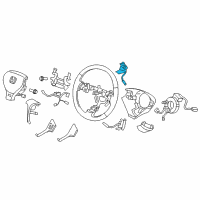 OEM Honda Fit Sw, L. *NH600L* Diagram - 78565-SLN-305ZA