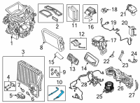 OEM 2022 BMW X6 SET PIPE Diagram - 64-11-9-460-556