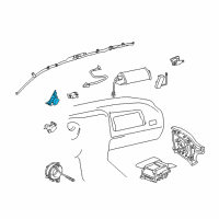 OEM 2004 Toyota RAV4 Side Impact Sensor Diagram - 89834-42020