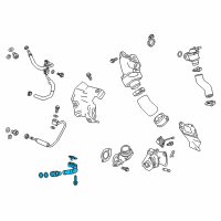 OEM 2019 Cadillac CT6 Oil Return Tube Diagram - 12652350