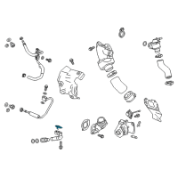 OEM 2019 Cadillac CT6 Water Feed Tube Gasket Diagram - 12628506