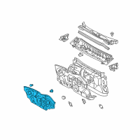 OEM 2004 Toyota Avalon Insulator Diagram - 55223-07010