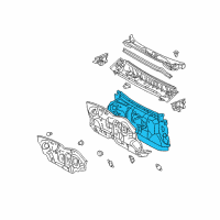 OEM 2004 Toyota Avalon Insulator Diagram - 55210-07011