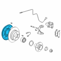 OEM 1992 BMW 325i Protection Plate Left Diagram - 34-21-1-162-061