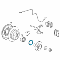 OEM BMW 318ti Lock Ring Diagram - 33-41-1-128-346