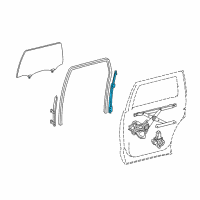 OEM 2021 Toyota Sequoia Guide Channel Diagram - 67407-0C050