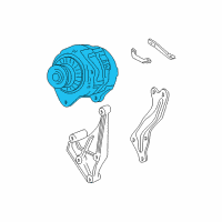 OEM 1996 Chevrolet Lumina GENERATOR(Remanufacture) Diagram - 10463964