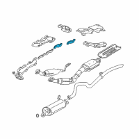 OEM 2004 Ford Mustang Gasket Diagram - 2C5Z-9448-BA