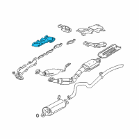 OEM 2005 Lincoln Aviator Manifold Diagram - 2C5Z-9431-AA