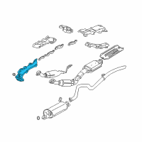 OEM Lincoln Aviator Manifold Diagram - 2C5Z-9430-AA