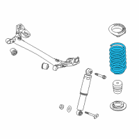 OEM 2014 Hyundai Elantra Spring-Rear Diagram - 55330-3X250--DS