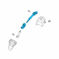 OEM 2005 Scion xA Intermed Shaft Diagram - 45220-52020