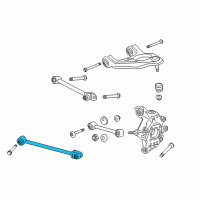 OEM Acura Arm Complete , Lower-A Rear Diagram - 52370-TZ3-A40