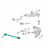 OEM 2017 Acura TLX Arm Complete , Lower-A Rear Diagram - 52370-TZ3-A40