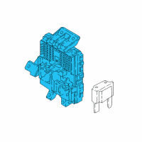 OEM Kia Stinger Instrument Junction Box Assembly Diagram - 91951J5242