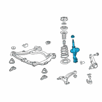 OEM 2015 Toyota Camry Strut Diagram - 48520-8Z040