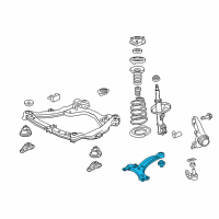 OEM 2018 Toyota Avalon Lower Control Arm Diagram - 48068-07040