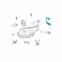 OEM Scion xD Socket & Wire Diagram - 81138-52890