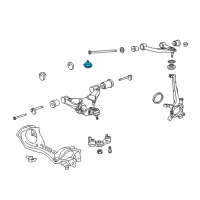 OEM 2013 Toyota Land Cruiser Spring Bumper Diagram - 48304-60140