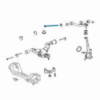 OEM 2011 Toyota Land Cruiser Bushing Bolt Diagram - 90105-16086