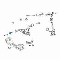 OEM 2014 Lexus LX570 Cam Sub-Assembly, Toe Ad Diagram - 48409-0C020
