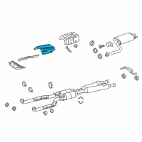 OEM 2012 Lexus LS460 Insulator, Front Floor Heat, NO.1 Diagram - 58151-50040