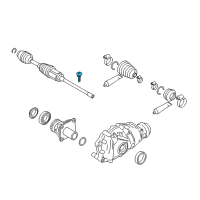 OEM BMW M850i xDrive Gran Coupe Collar Bolt With Compression Spring Diagram - 31-20-6-866-022