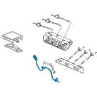 OEM Honda Accord Sensor, Crank Diagram - 37501-P8A-A01