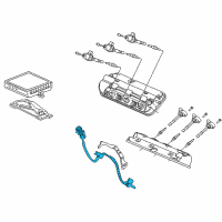 OEM 1998 Honda Accord Sensor, Crank Diagram - 37501-P8A-A01