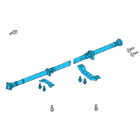 OEM 2009 Ford Flex Drive Shaft Diagram - 8A8Z-4R602-B