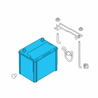 OEM Infiniti Q50 Batteries Diagram - 244101VC1A