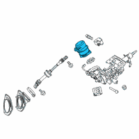 OEM 2022 Lexus RX450hL Computer Assembly, Power Diagram - 89650-48A60